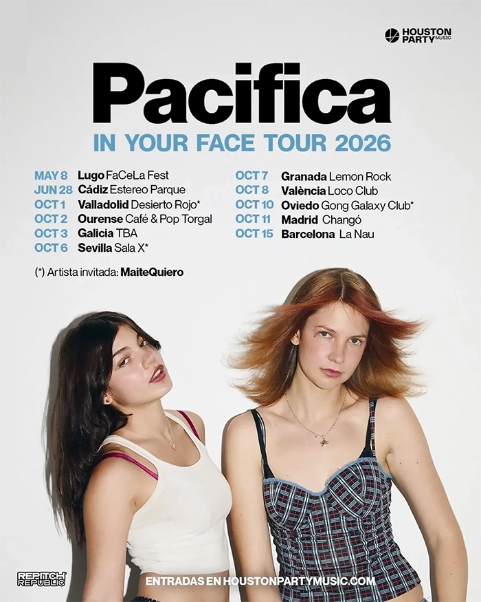 Pac&iacute;fica gira Espa&ntilde;a