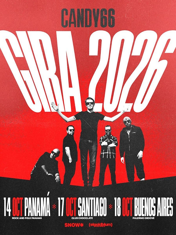 Candy66 tour 2026