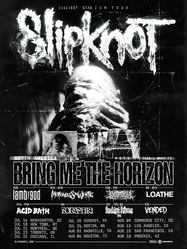 slipknot norteamerica 2027 Slipknot gira mundial