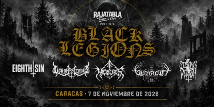 Black Legions en Rajatabla de Caracas