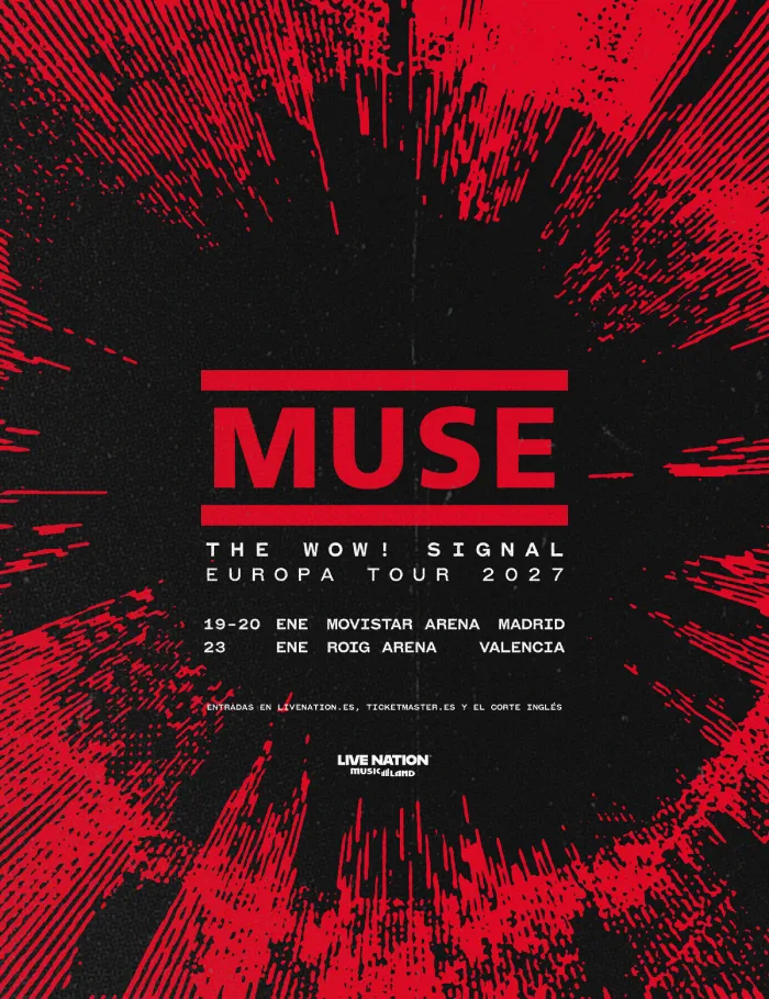 Muse en Madrid y Valencia