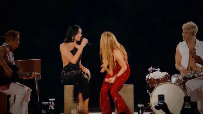 Shakira y Dua Lipa